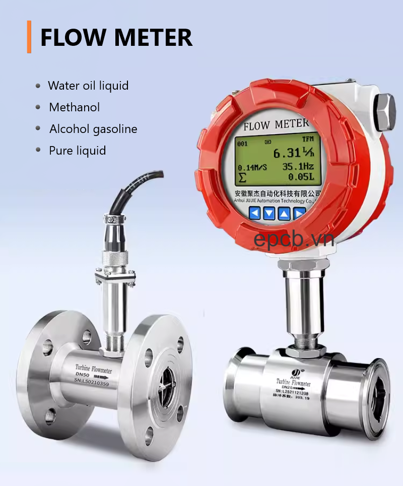 Cảm biến lưu lượng nước công nghiệp - Flow Meter