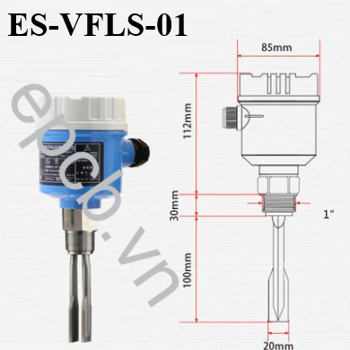 Công tắc cảm biến đo mức dạng rung ES-VFLS (Vibration Fork Level Switch)