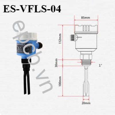 Công tắc cảm biến đo mức dạng rung ES-VFLS (Vibration Fork Level Switch)