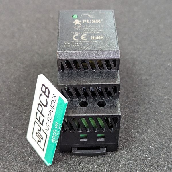Bộ chuyển đổi nguồn 220V sang 24-12 VDC USR-DR-12-24-36