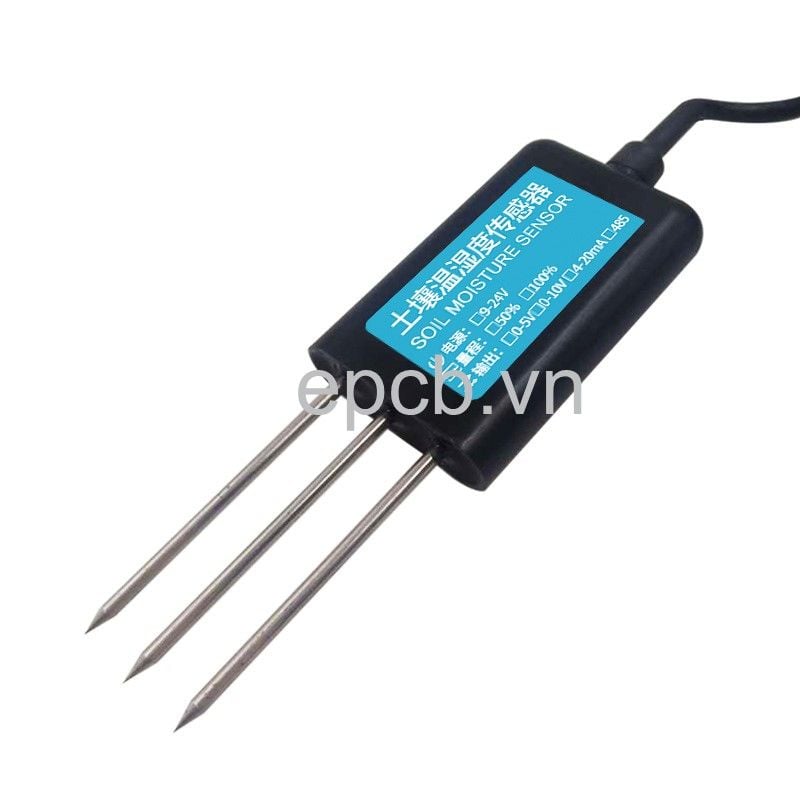 Cảm biến độ ẩm đất, nhiệt độ đất ES-SM-TH-01 ( RS485 | 4-20mA | 0-10V)