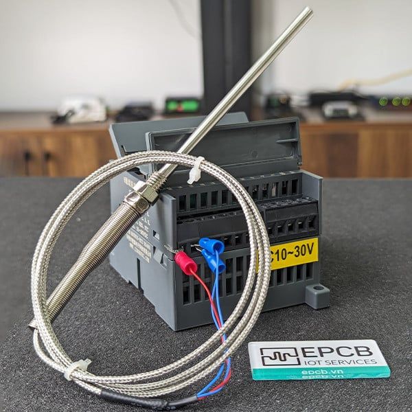 Module đọc cảm biến nhiệt độ PT100, K, NTC kết nối PLC RS485 SEM7008