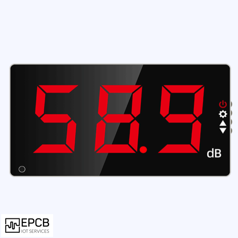 Đồng hồ đo tiếng ồn hiển thị màn hình LED RC2710