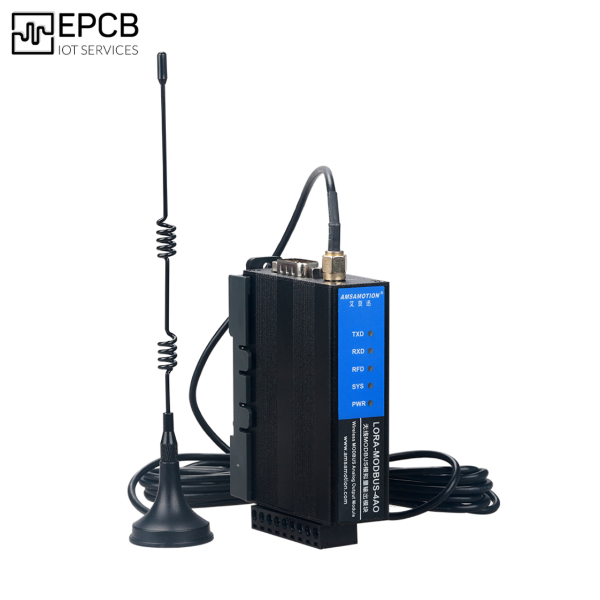 Bộ điều khiển giám sát IO từ xa LORA và RS485 LORA-MODBUS-4AO | 4AI