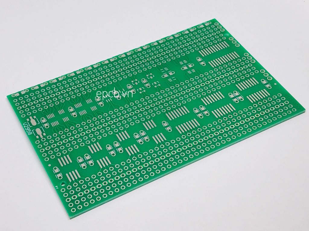 Fiberboard Single-sided multi-package SMD experiment board Hole board 7x11cm