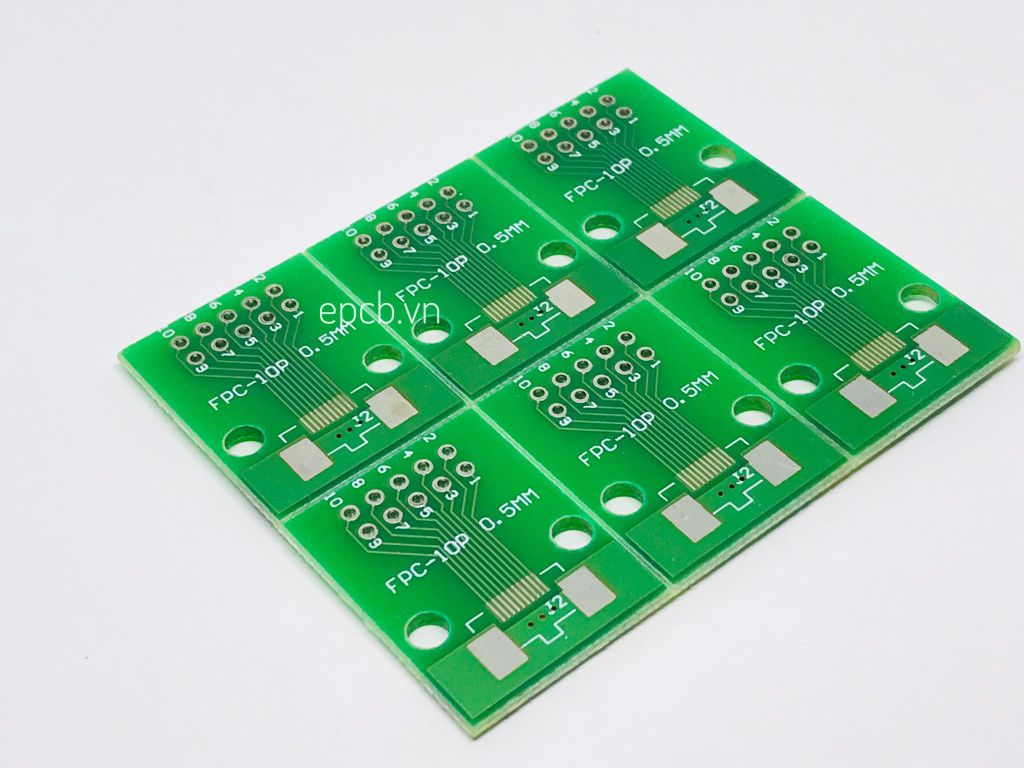 Adaptor board FPC-10P 0.5MM & FPC 10P 1.0MM