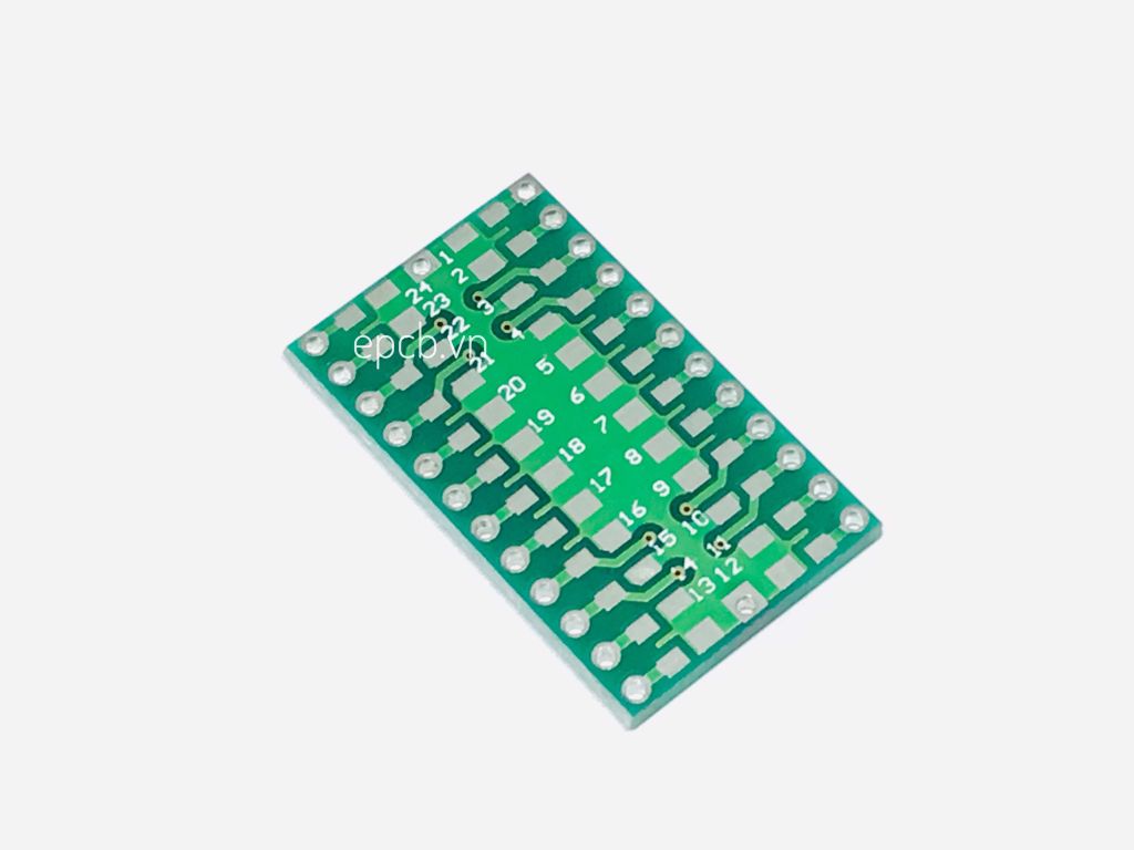 Adapter board SOP24 1.0 mm