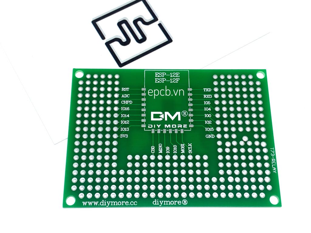 Wifi breadboard ESP-12E, ESP-12F, ESP-32