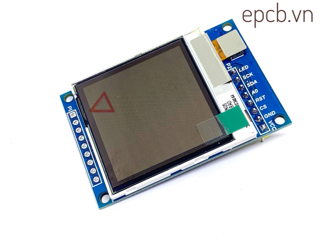 Arduino LCD  SPI 1.6 inch  TFT ( driver SSD1283A )