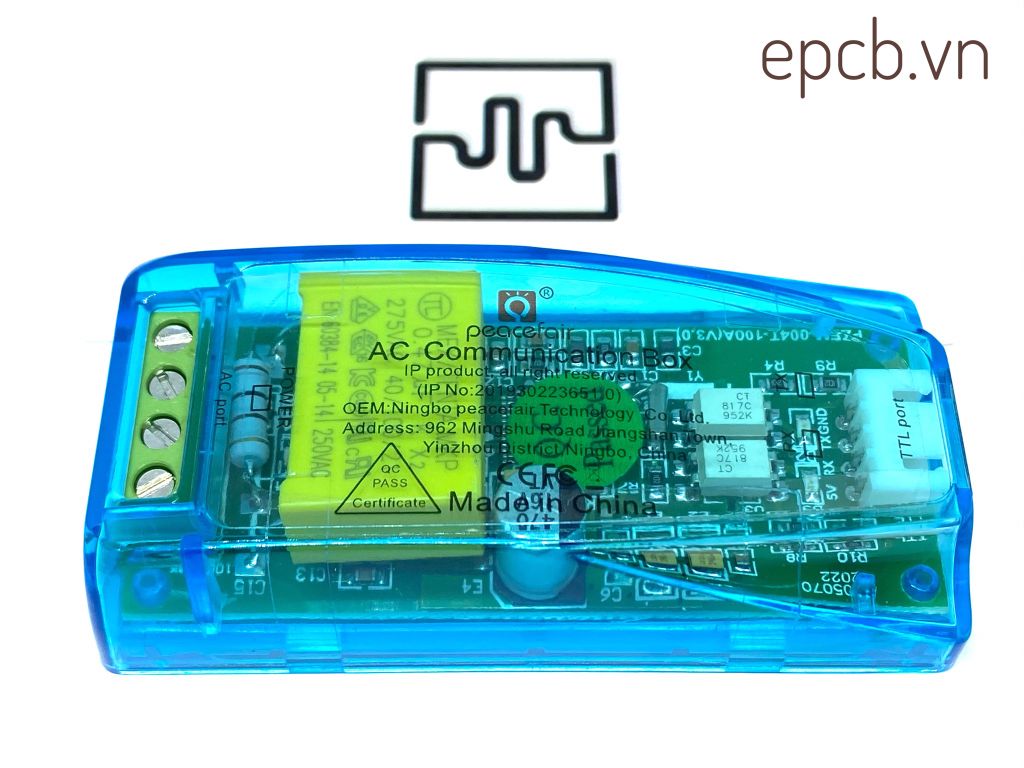 Mạch Đo Điện AC Đa Năng 100A Giao Tiếp UART PZEM-004T