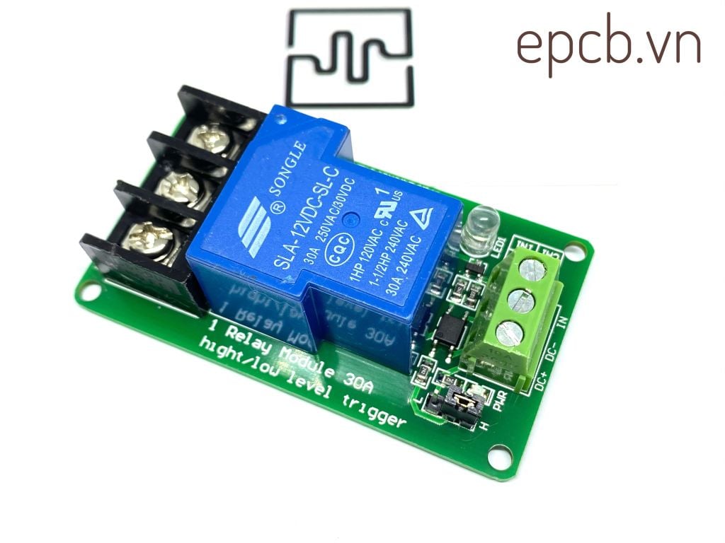 Module Relay 1 Kênh 12V 30A