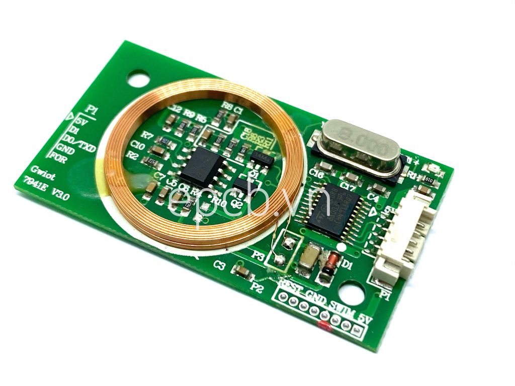 Đầu Đọc Thẻ RFID Không Dây Module UART 3Pin 125KHz