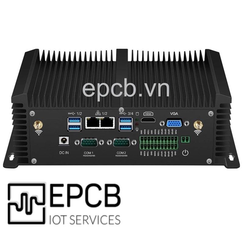  IPCE-I5-8250U Industrial Control Computer - Máy tính công nghiệp 