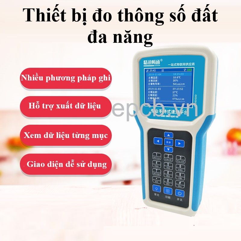 Máy đo cầm tay đo thông số đất đa năng ES-HANDHELD-SOIL