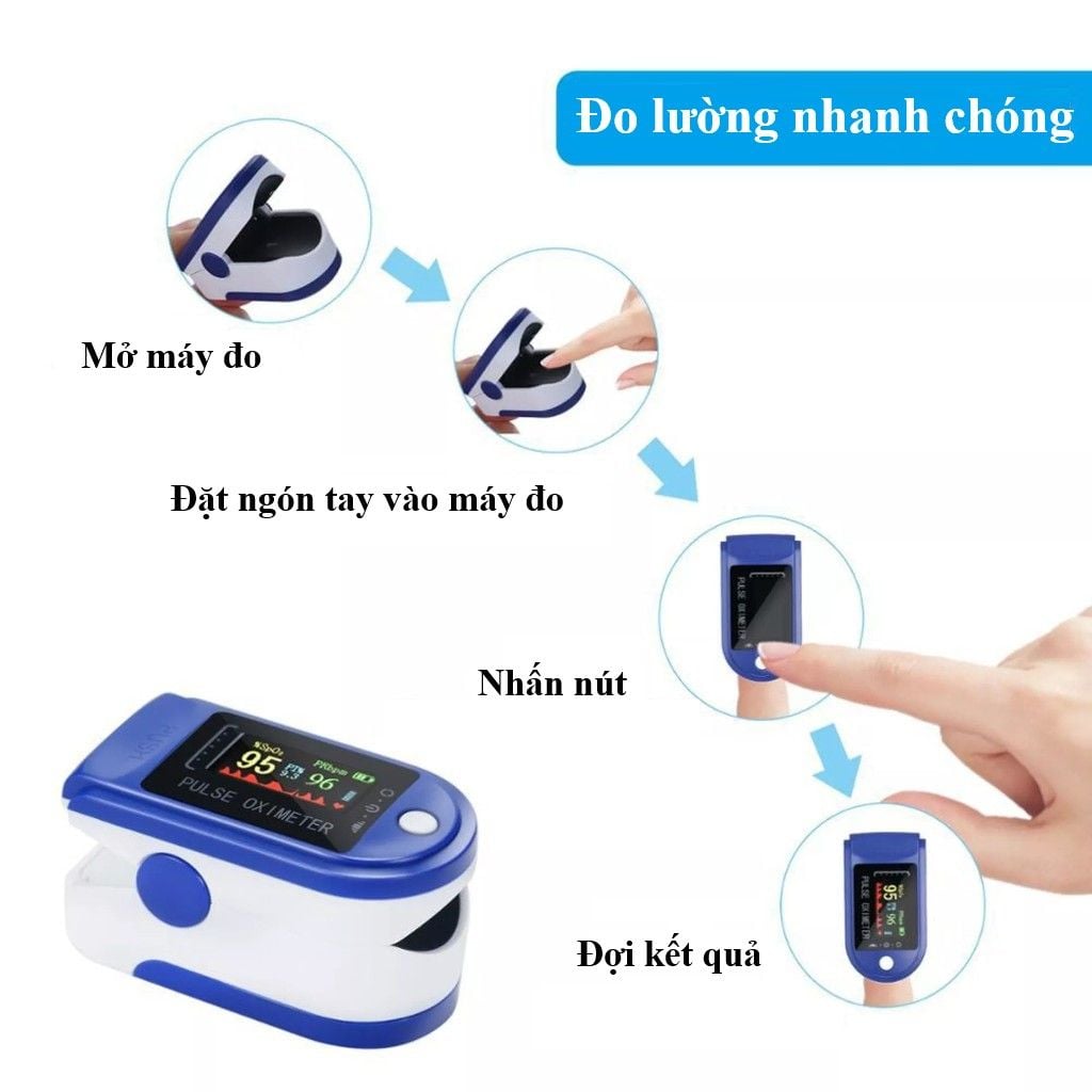 Máy SPO2 đo nồng độ oxy trong máu kẹp đầu ngón tay X88 PRO
