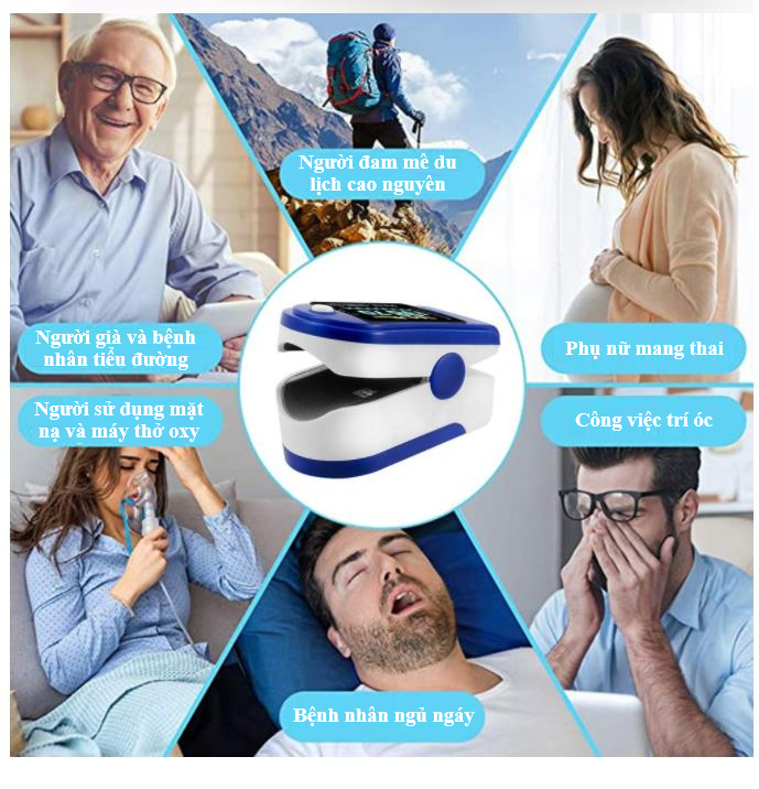 Máy SPO2 đo nồng độ oxy trong máu kẹp đầu ngón tay X88 PRO