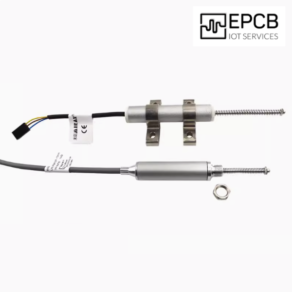 Cảm biến dịch chuyển chiết áp kiểu hình trụ có lò xo 100mm KPM12R