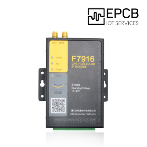 Industrial GPS LTE Modem F7916