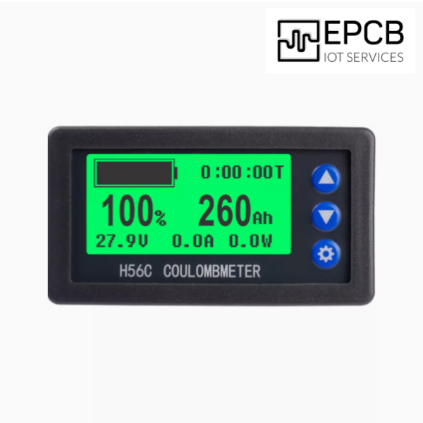 Đồng hồ theo dõi dung lượng pin giao tiếp RS485 H56DM
