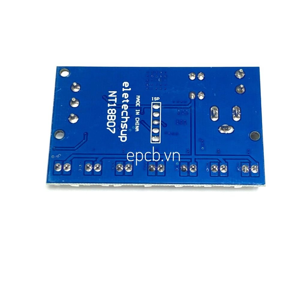 Mạch 7 kênh cảm biến nhiệt độ NTC10K RS485 Modbus RTU kết nối PLC (NT18B07)