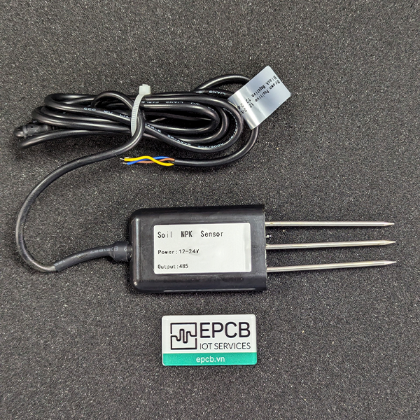 Cảm biến đo hàm lượng NPK trong đất ES-NPK-01 3 trong 1 (RS485 Modbus RTU)
