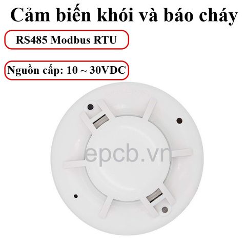 Cảm biến khói và báo cháy ES-SD-01 ( RS485 Modbus RTU )