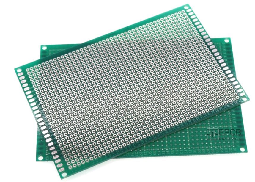 PCB Đục Lỗ 1 Mặt 12x18 cm TestBoard