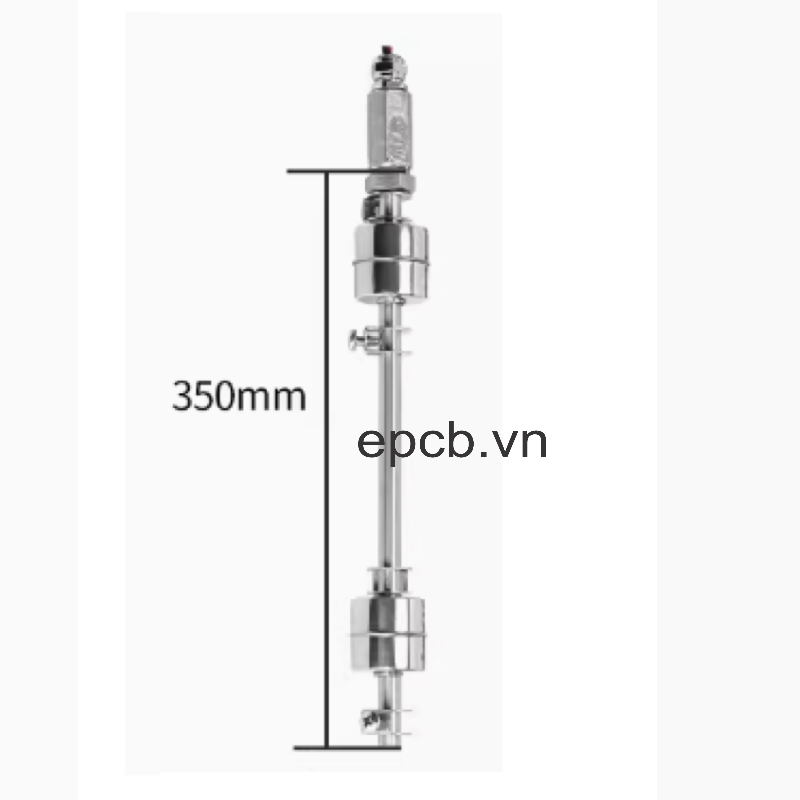 Phao điện báo mức có thể điều chỉnh mức thép không gỉ