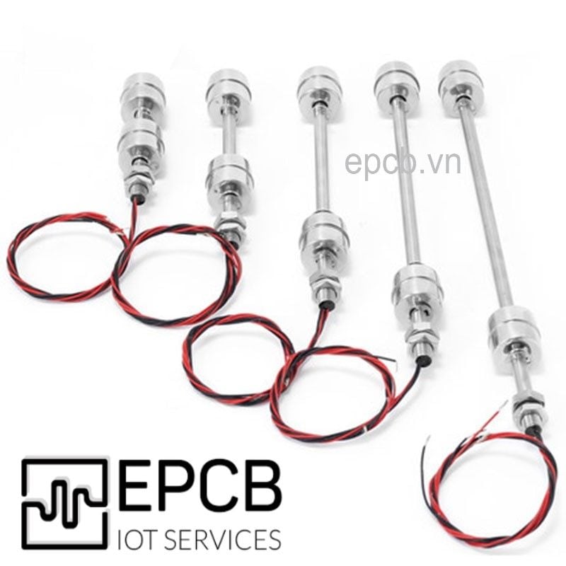  Phao điện báo mức có thể điều chỉnh mức thép không gỉ 