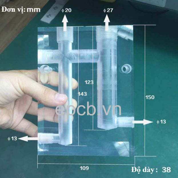 Phụ kiện giám sát môi trường nước ES-PK-WT-01 (Flow Cell, Đầu nối, Van,...)