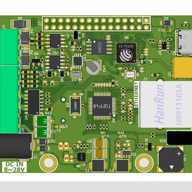 Thiết kế Industrial Edge Controller sử dụng ESP32-S3