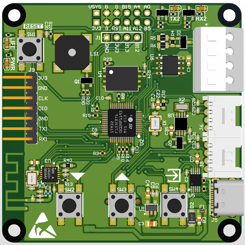 Thiết Kế Mạch Vi Điều Khiển STM32