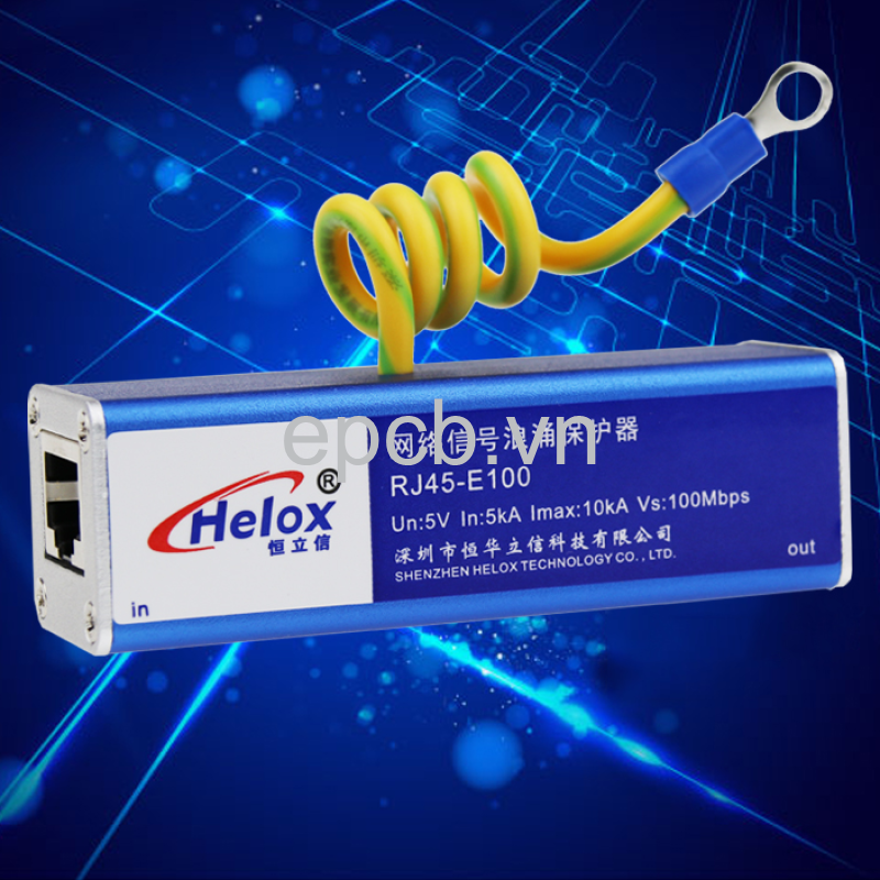  Thiết bị chống sét lan truyền tín hiệu mạng HD RJ45-E100 