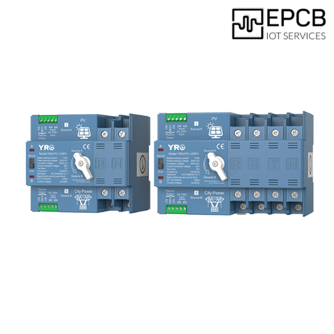 Bộ chuyển nguồn tự động ATS 2P 4P 125A 400V - YRQ1PC