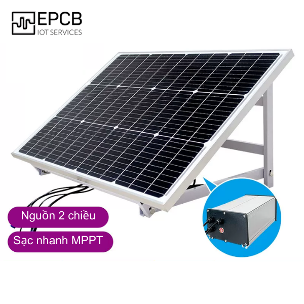 Bộ PIN năng lượng mặt trời ngõ ra 12V EP-SQJK