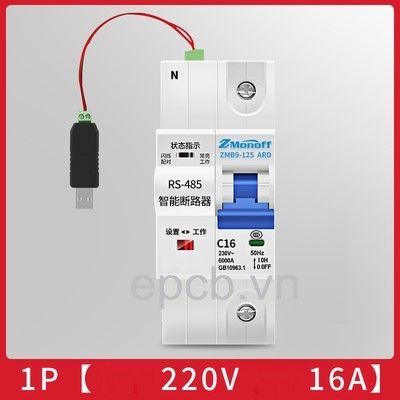 Thiết bị đóng cắt thông minh 1P, 2P, 3P giao tiếp RS485 Modbus RTU