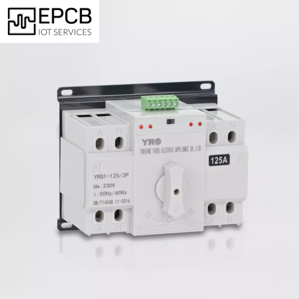 Bộ chuyển nguồn tự động ATS 4P125A 400V - YRQ1