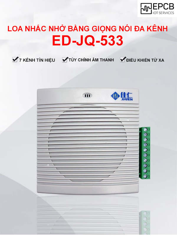 Loa nhắc nhở bằng giọng nói đa kênh ED-JQ-533