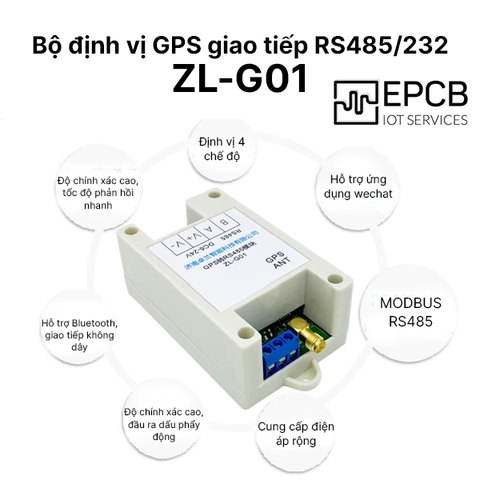 Bộ định vị GPS giao tiếp RS485/232 ZL-G01