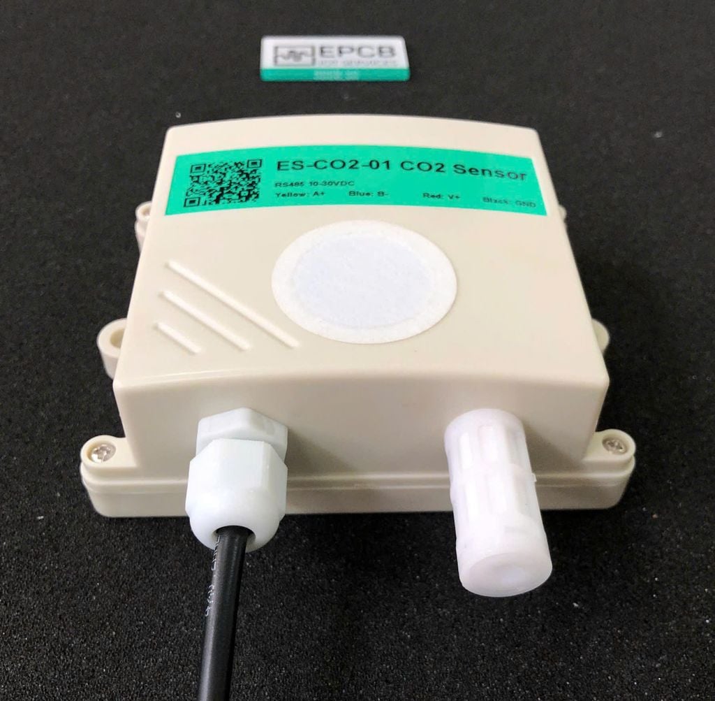 Cảm biến đo nồng độ khí CO2 ES-CO2-01 (RS485 | 4-20mA | 0-10V)