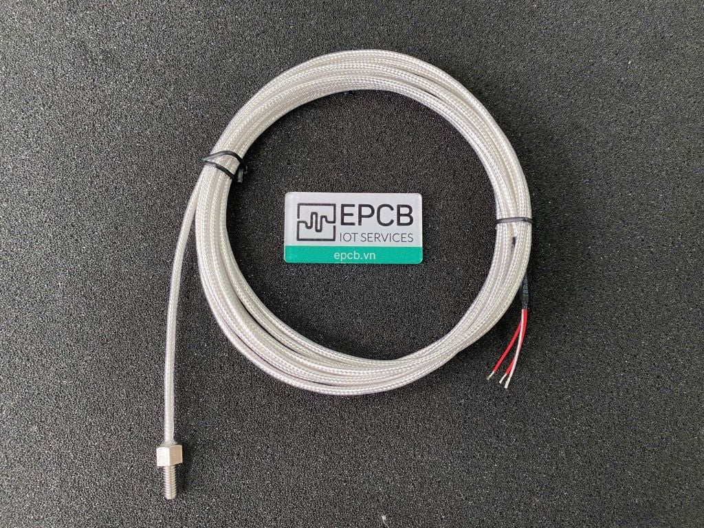 Cảm biến nhiệt độ PT100 ren cố định M4/M5/M6 (chống thấm nước)