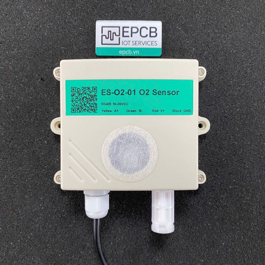 Cảm biến đo nồng độ khí O2 ES-O2-01 (RS485 Modbus RTU)