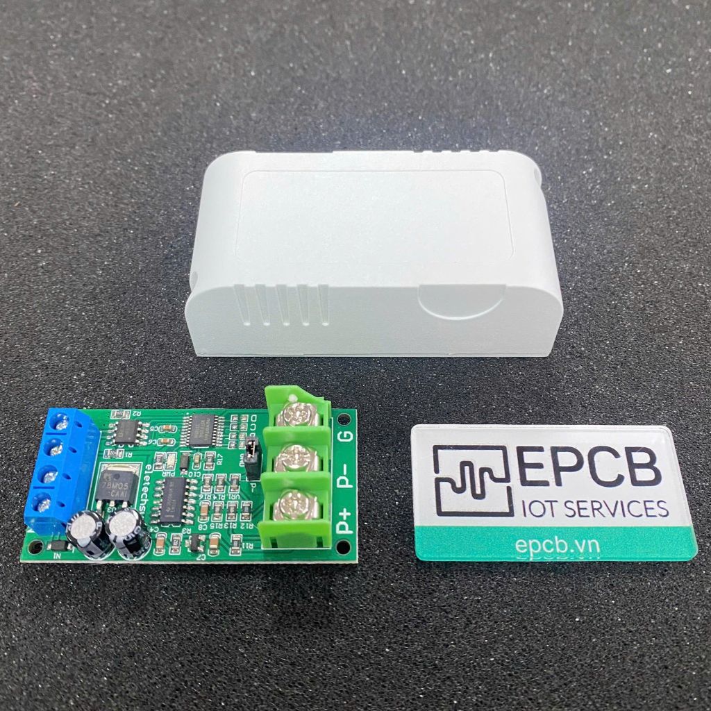 Mạch Cảm biến nhiệt độ PT100 RS485 Modbus RTU kết nối PLC (PTA9B01)