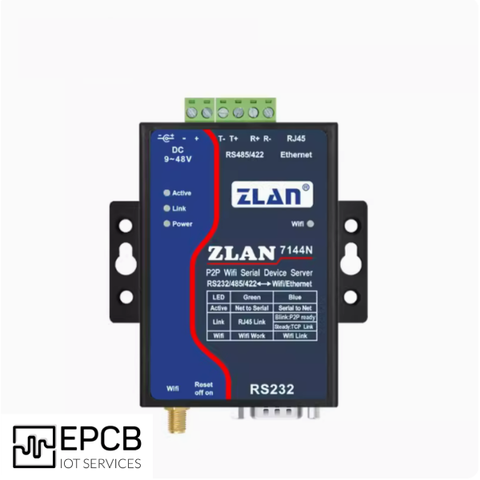 Bộ chuyển đổi RS485/422/232 sang Wifi ZLAN7144N