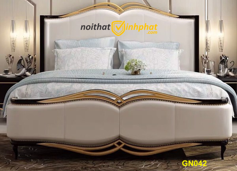Giường ngủ hiện đại bọc nệm cao cấp GN042