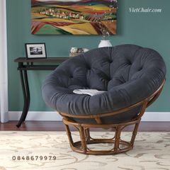 Ghế Papasan bằng mây 100%