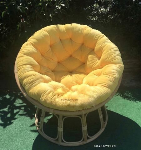 Ghế Papasan bằng mây 100%