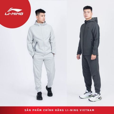 Bộ quần áo nỉ nam chính hãng Li-Ning
