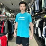 Áo cầu lông nam chính hãng Li-Ning P-ATSU493 thoáng khí, mát mẻ, nhanh khô 