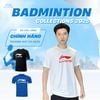 Áo cầu lông nam chính hãng Li-Ning P-ATSU493 thoáng khí, mát mẻ, nhanh khô